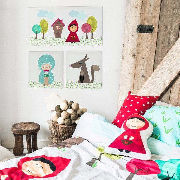 Detský obrázok 27x27 cm Grandma – Mr. Fox-image-1