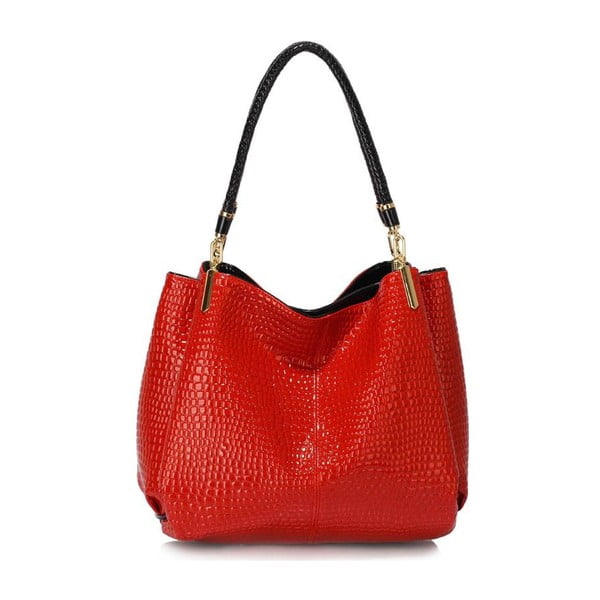 Červená kabelka L & S Bags Reign