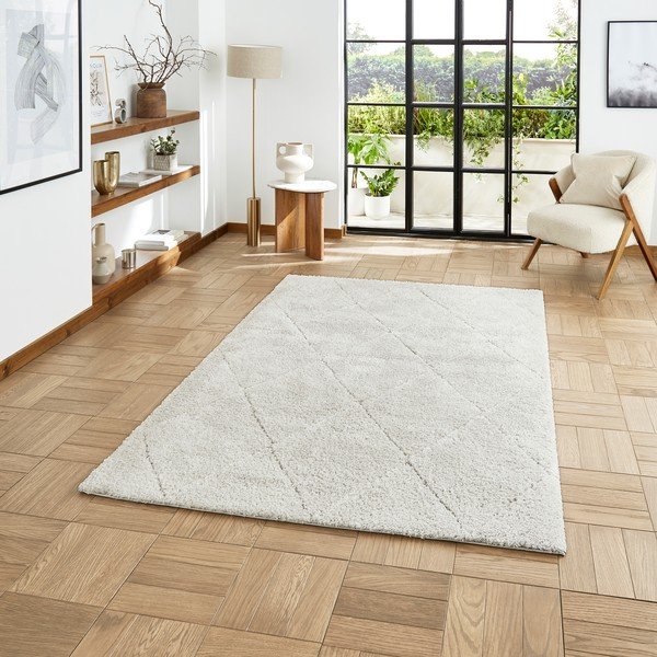 Svetlosivý koberec 160x230 cm Ideal Shaggy – Think Rugs-image-1