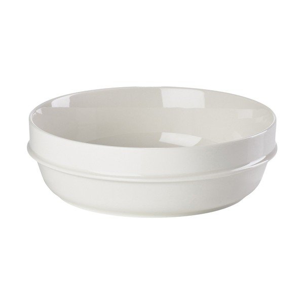 Krémovobiela porcelánová polievková miska 900 ml Eau – Zone