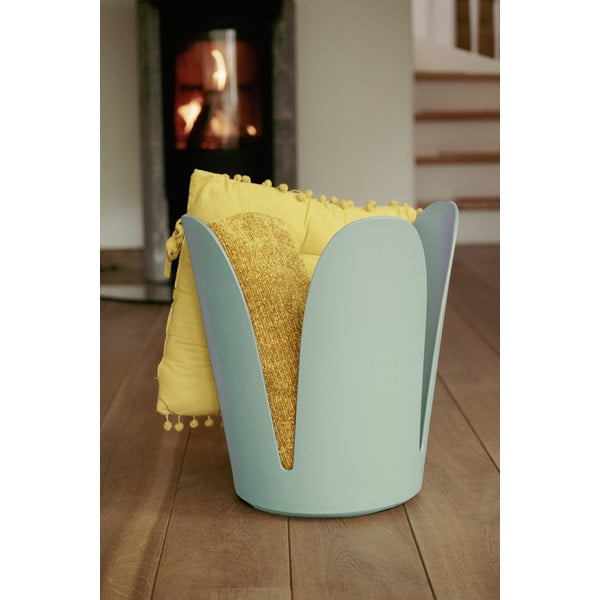 Šalviová zelená plastová stohovateľná stolička Comiso – Wenko-image-2