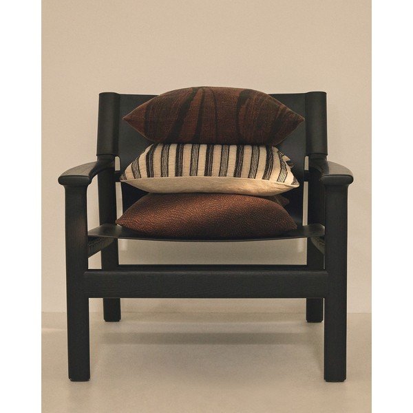 Žakárová obliečka na vankúš 50x50 cm Frilo – Kave Home-image-2