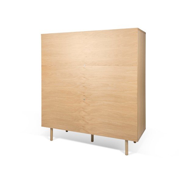 Biela skriňa TemaHome Dann Cupboard Oak-image-3