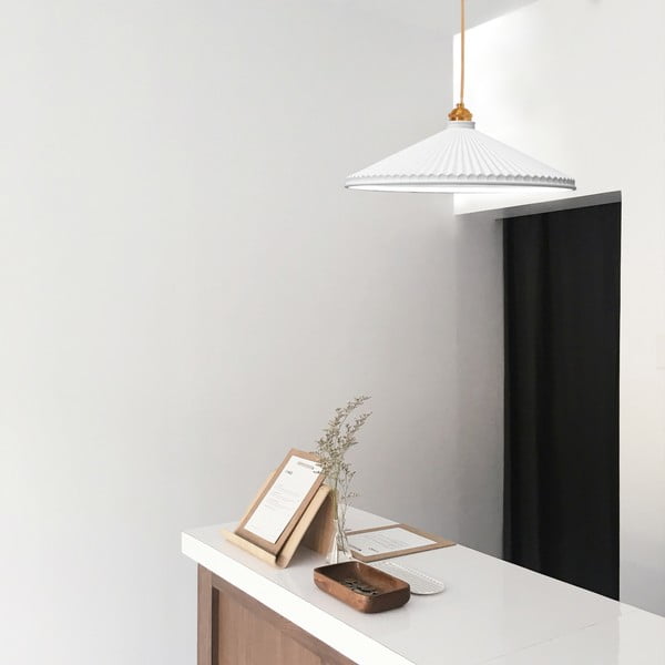 Biele závesné svietidlo SULION Elena, výška 150 cm-image-2