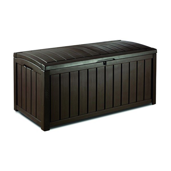 Hnedý záhradný úložný box Keter, 65 x 61 cm