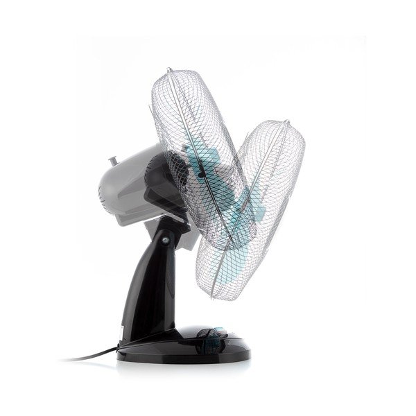 Čierny ventilátor InnovaGoods Desk-image-2