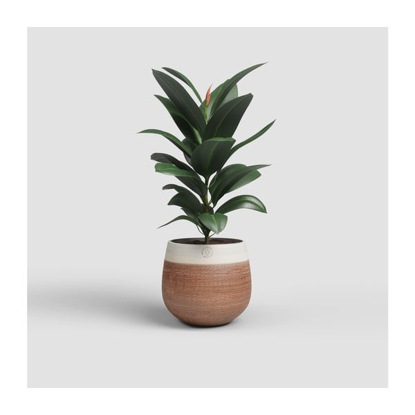 Keramický ručne vyrobený kvetináč ø 20 cm Antheia – Artevasi-image-1