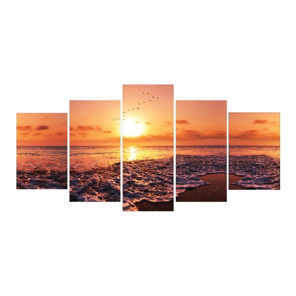 Viacdielny obraz La Maison Des Couleurs Sea Sunset