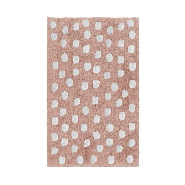 Ružový detský koberec Tanuki Stones, 120 × 160 cm