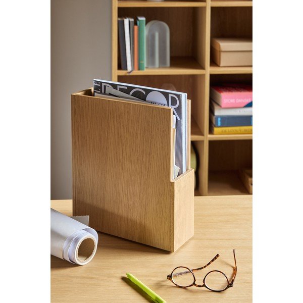 Organizér na dokumenty v prírodnej farbe Arkivé – Hübsch-image-2