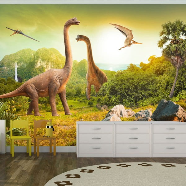 Veľkoformátová tapeta Artgeist Dinosaurs, 350 × 245 cm