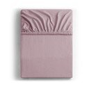 Staroružová napínacia plachta jersey 90x200 cm Amber – Restilo