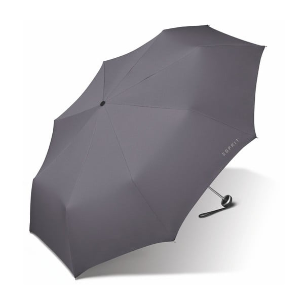 Sivý dáždnik Ambiance Mini Alu