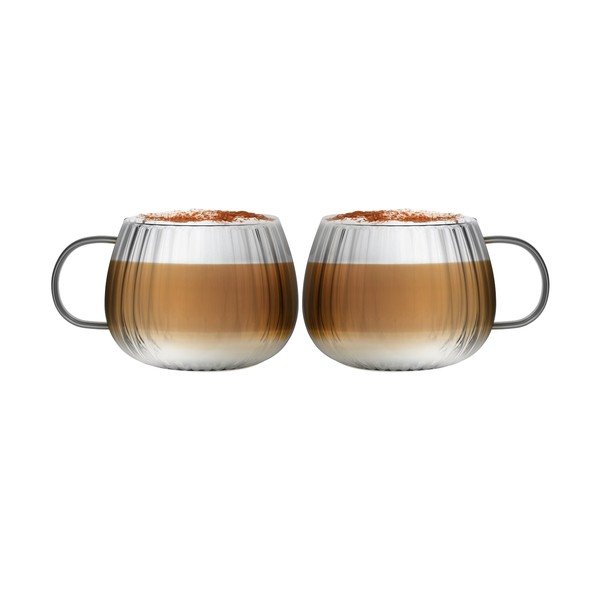 Hrnčeky na cappuccino v súprave 2 ks 350 ml Tulip – Vialli Design