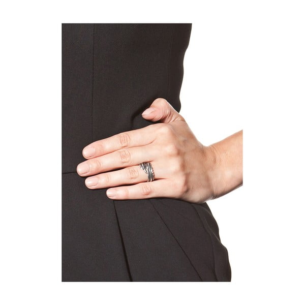 Dámsky prsteň v striebornej farbe NOMA Danielle