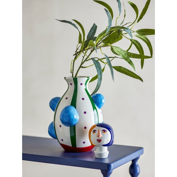 Ručne maľovaná váza z dolomitu (výška  33 cm) Conneli – Bloomingville-image-1
