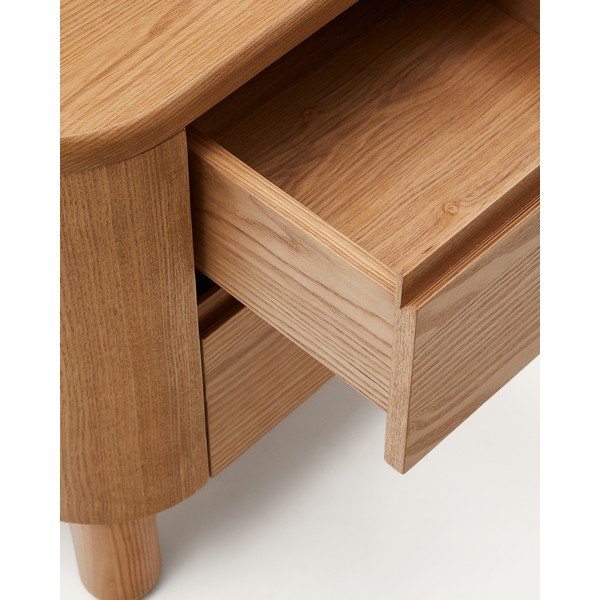 Nočný stolík v prírodnej farbe Salaya – Kave Home-image-4