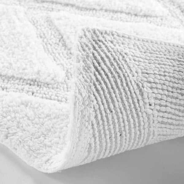 Biela kúpeľňová predložka 50x80 cm Thais – douceur d'intérieur-image-2