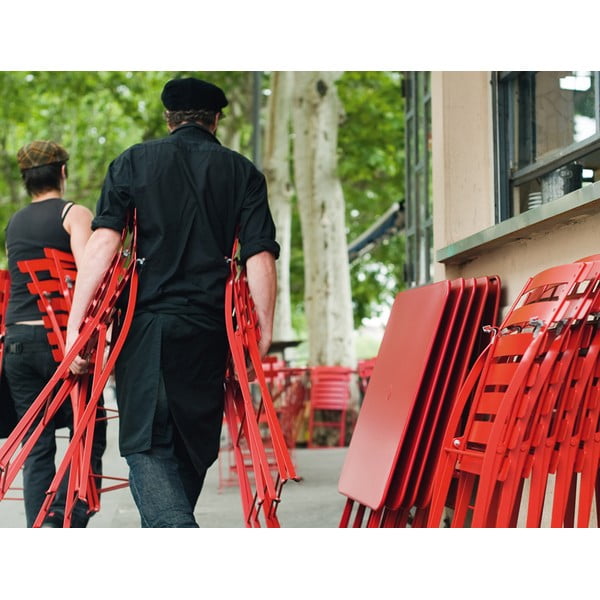 Sada 2 hnedých skladacích stoličiek Fermob Bistro-image-3