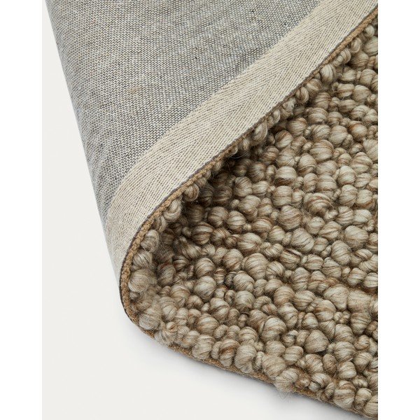 Béžový vlnený koberec 200x300 cm Lubrin – Kave Home-image-4