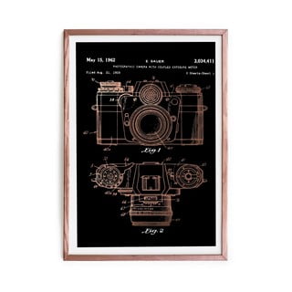 Zarámovaný plagát Really Nice Things Camera, 40 × 60 cm