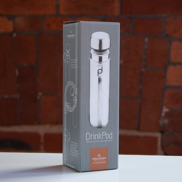 Červená vakuová antikoro termoska Pioneer Vacuum, 200 ml-image-2