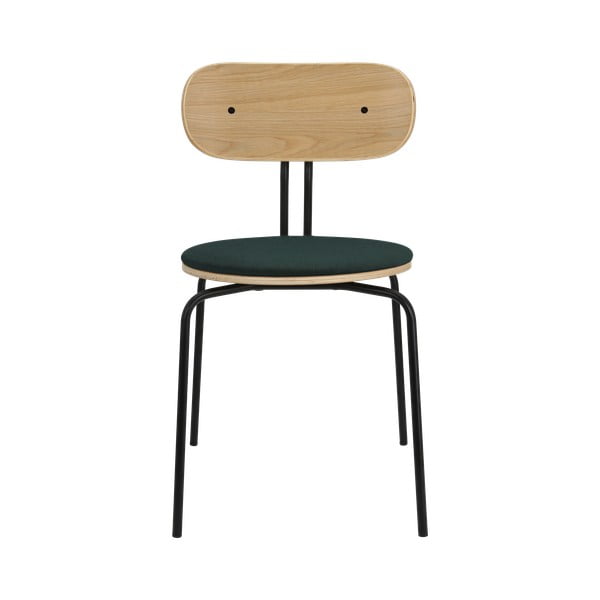 Tmavozeleno-čierna jedálenská stolička Curious – UMAGE-image-2