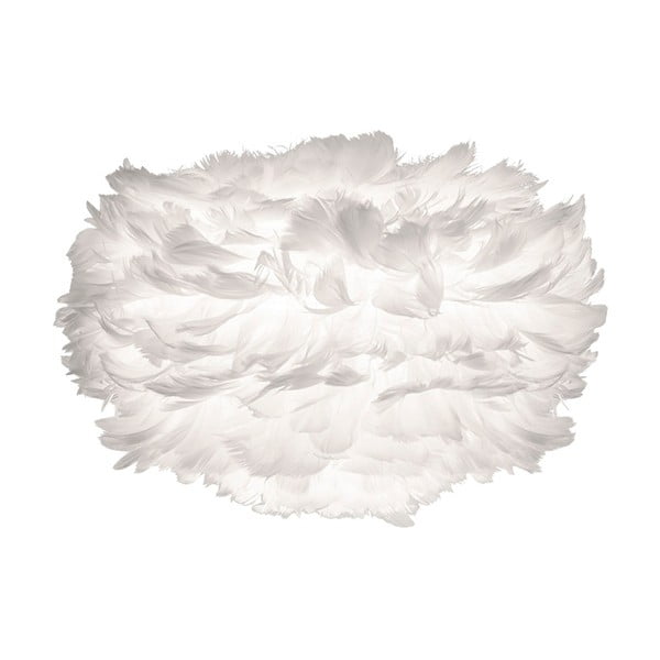 Biele tienidlo z husieho peria UMAGE EOS, Ø 22 cm