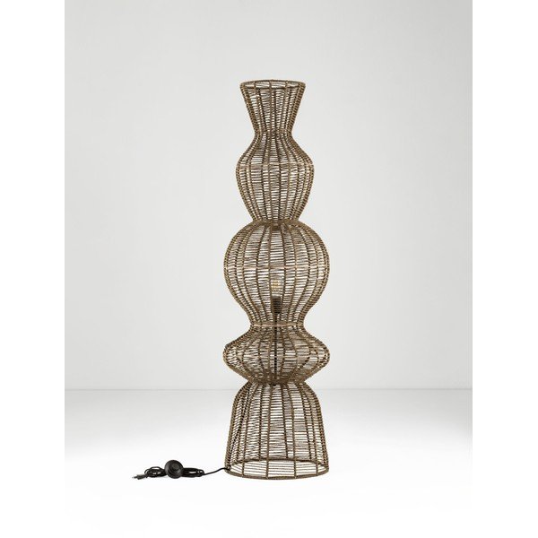 Povrazová stojacia lampa v prírodnej farbe (výška  136 cm) Breena – Nova Luce-image-3
