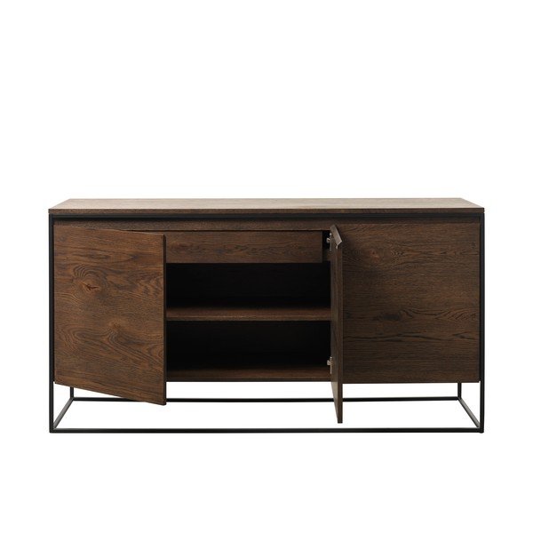 Komoda s detailmi v dubovom dekore Unique Furniture Rivoli-image-2