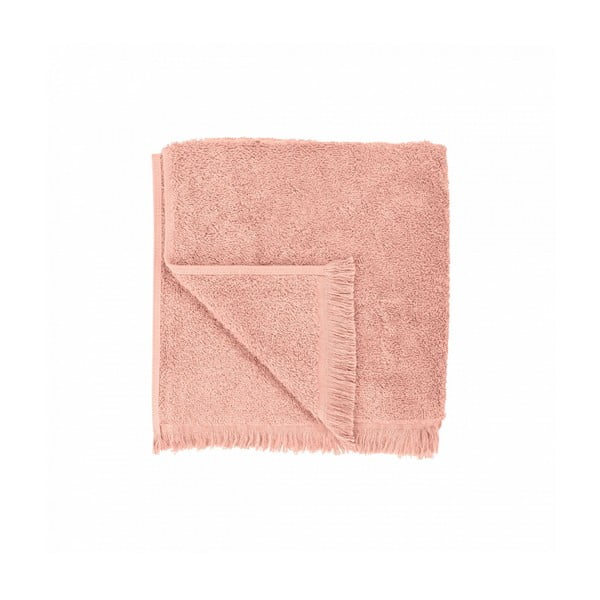 Ružový bavlnený uterák 50x100 cm FRINO – Blomus