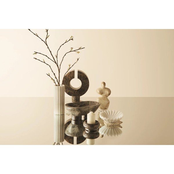 Biela mramorová váza (výška  20 cm) Savio – Premier Housewares-image-4
