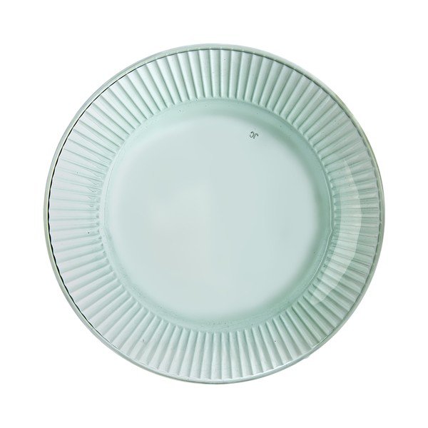 Zelený dezertný sklenený tanier ø 21 cm Verde – Orion-image-2