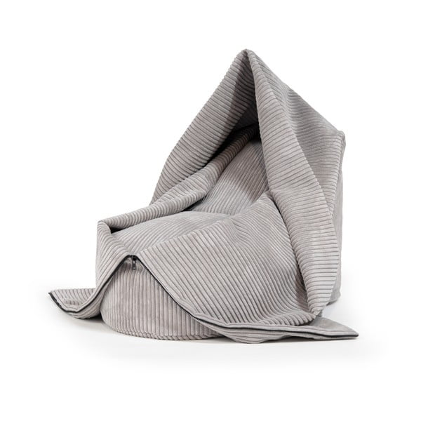 Menčestrový detský sedací vak v horčicovej farbe Cocoon 100 – SLOWDOWN-image-3