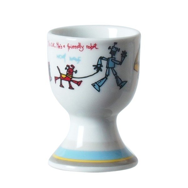 Detský raňajkový set Silly Design Robots-image-1