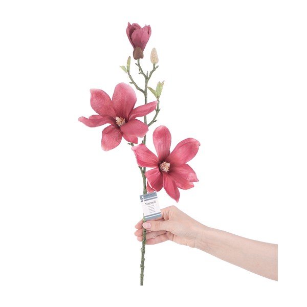 Umelé kvety v súprave 10 ks (výška  69 cm) Magnolia – Restilo-image-2