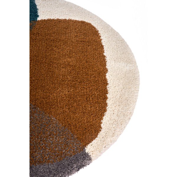 Hnedý okrúhly koberec ø 160 cm Arti – Hanse Home-image-4