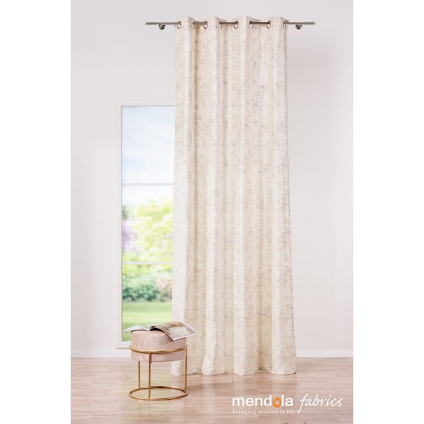 Krémovobiely záves 140x260 cm Lhasa – Mendola Fabrics-image-1