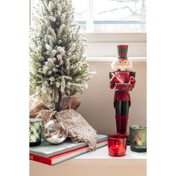 Súprava 6 sklenených vianočných ozdôb J-Line Bauble-image-2