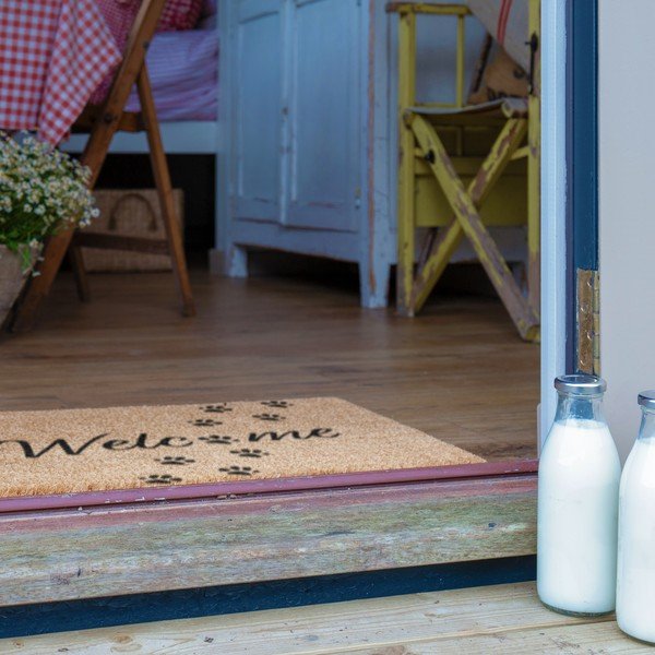 Rohožka z kokosového vlákna 60x90 cm Welcome Paws – Artsy Doormats-image-3