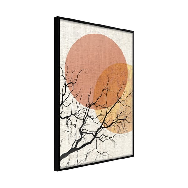 Plagát v ráme Artgeist Gloomy Tree, 40 x 60 cm