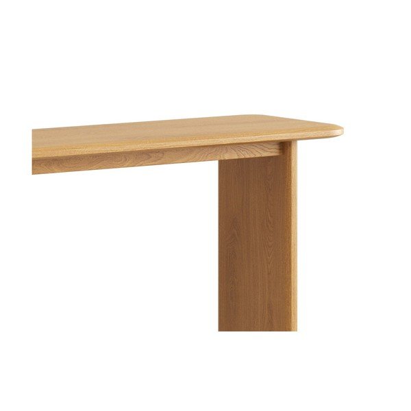 Konzolový stolík z dubového dreva v prírodnej farbe 40x120 cm Charlotte – Micadoni -image-3