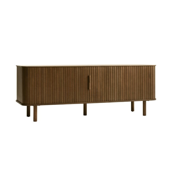 Hnedý TV stolík v dekore duba 56x160 cm Cavo – Unique Furniture-image-3