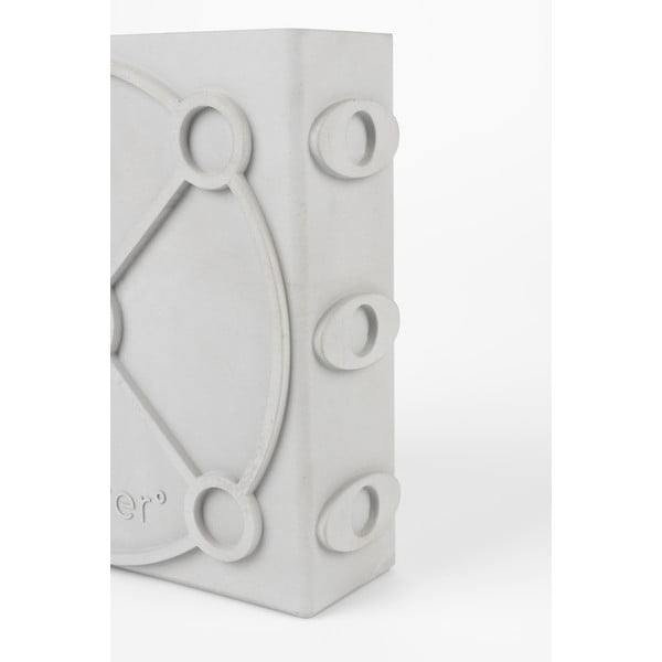 Svetlosivá váza z betónu Graphic – Zuiver-image-3