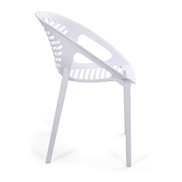 Biela záhradná stolička Bonami Essentials Joanna-image-3