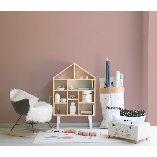 Drevená škatuľa na kolieskach Little Nice Things Cat-image-2