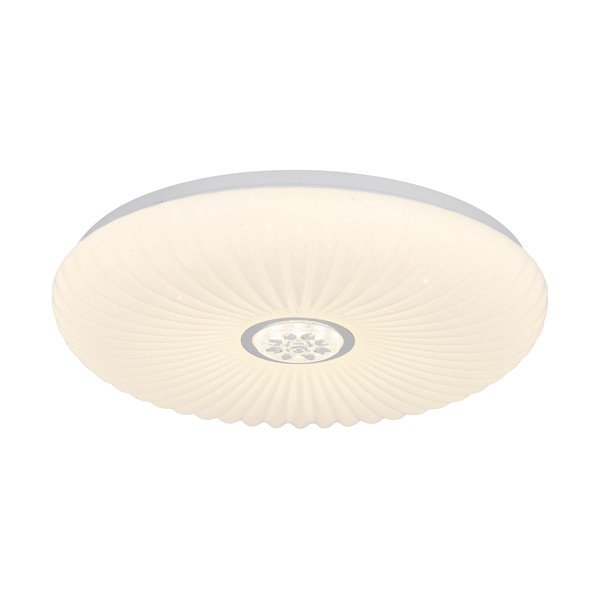 Biele stmievateľné LED stropné svietidlo na diaľkové ovládanie 38x38 cm Perola – Candellux Lighting-image-1