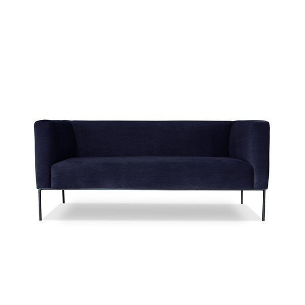 Sýtomodrá dvojmiestna pohovka Windsor & Co. Sofas Neptune