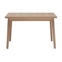 Rozkladací jedálenský stôl v dubovom dekore Hammel Single, 120 x 80 cm