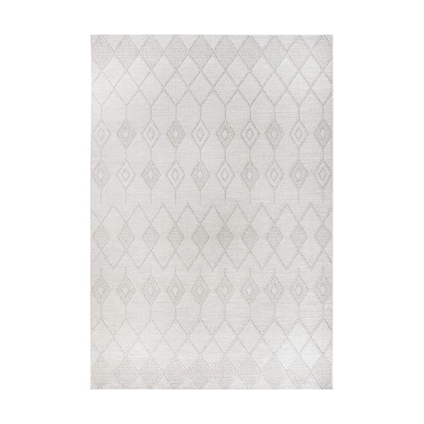 Krémovobiely vonkajší koberec 77x150 cm – Elle Decoration
